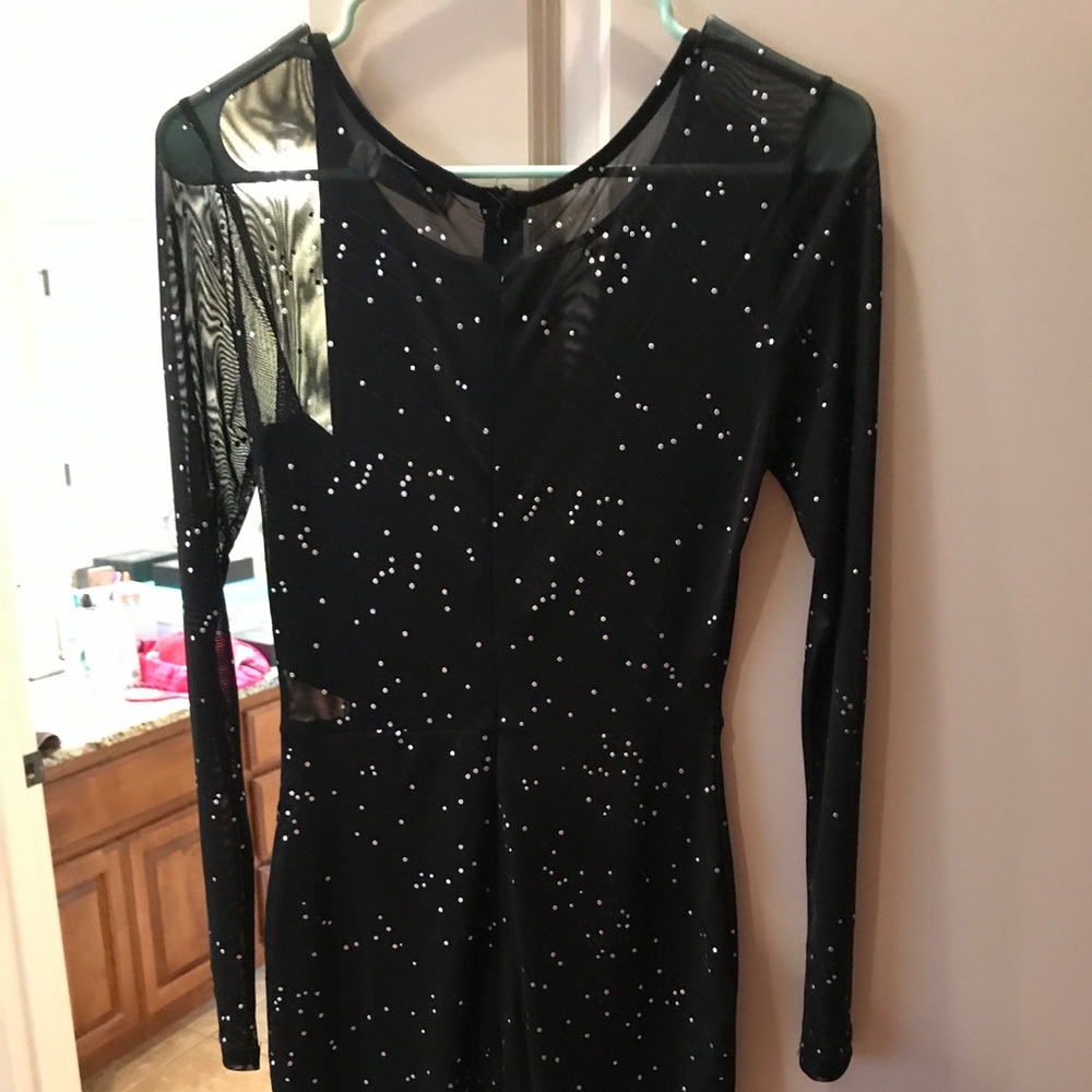 Black long sleeve cocktail dress! Size M